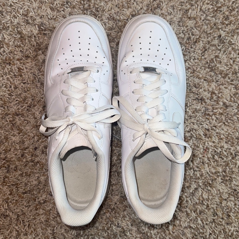 Nike Air Force 1 ‘07. Women’s size 11. White